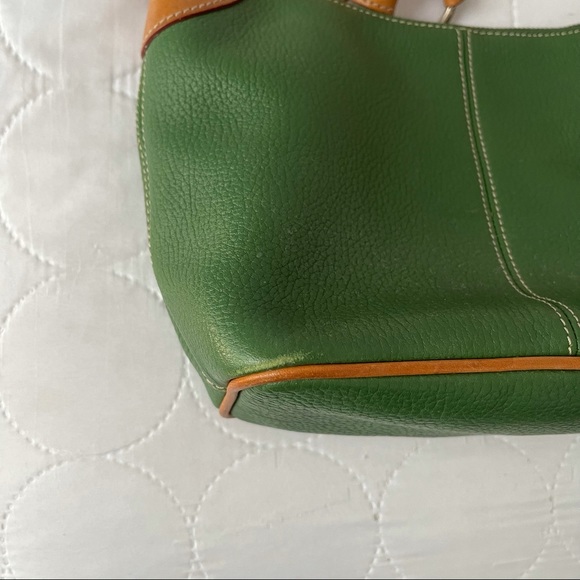 Rare Dooney & Bourke Pebble Green Leather Purse - Picture 6 of 10